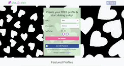 Desktop Screenshot of dating.lulusloveshack.com